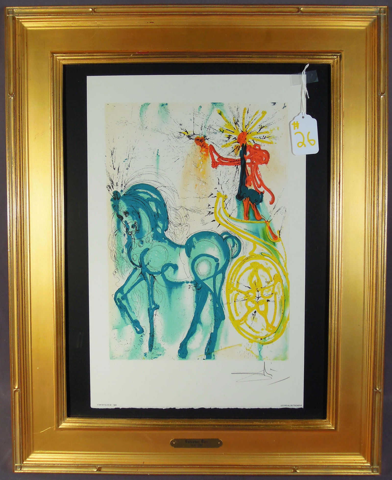 SALVADOR DALI  (1904-1989) SPANISH (1 of 2)