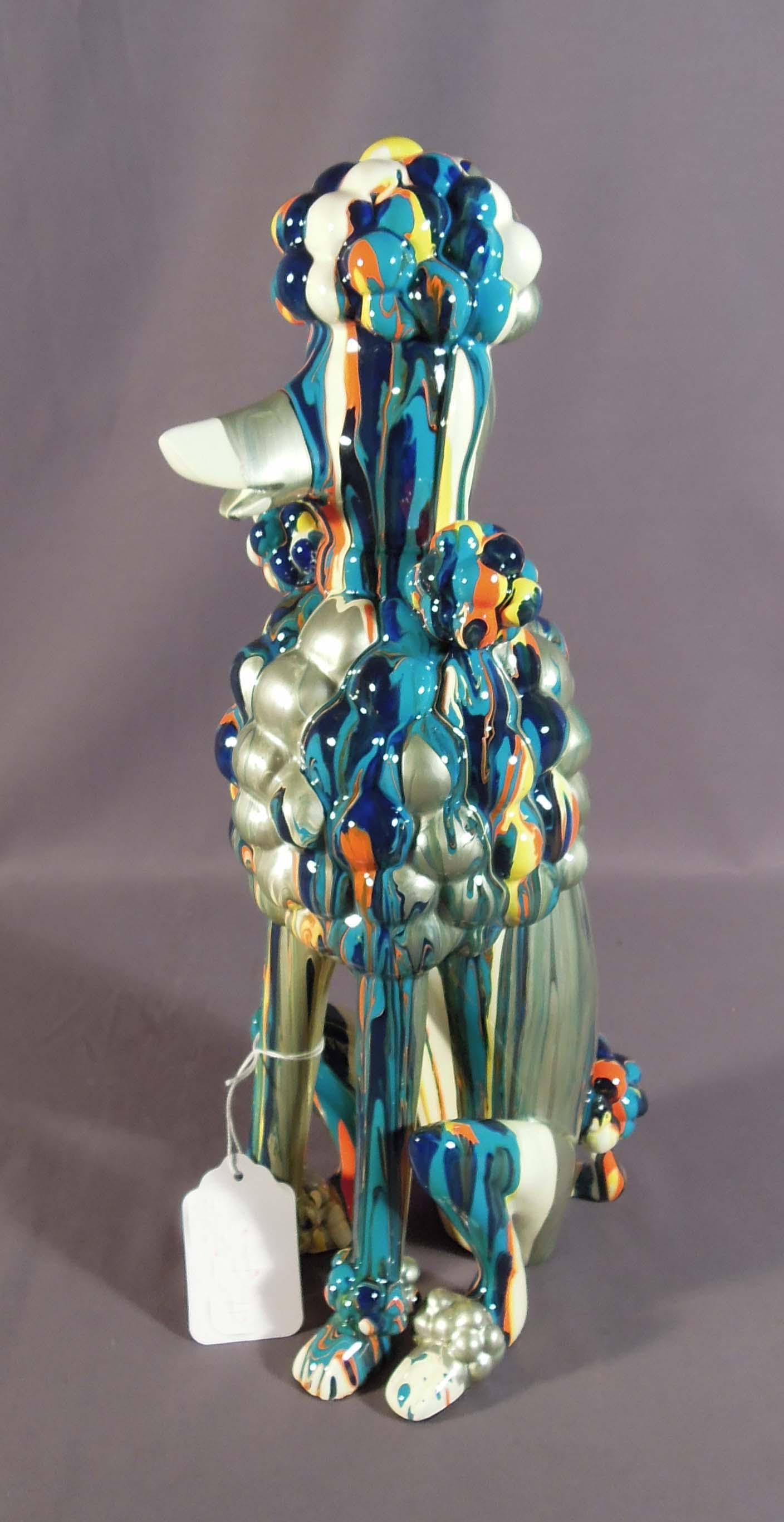 POP ART SCULPTURE OF POODLE (1 of 1)