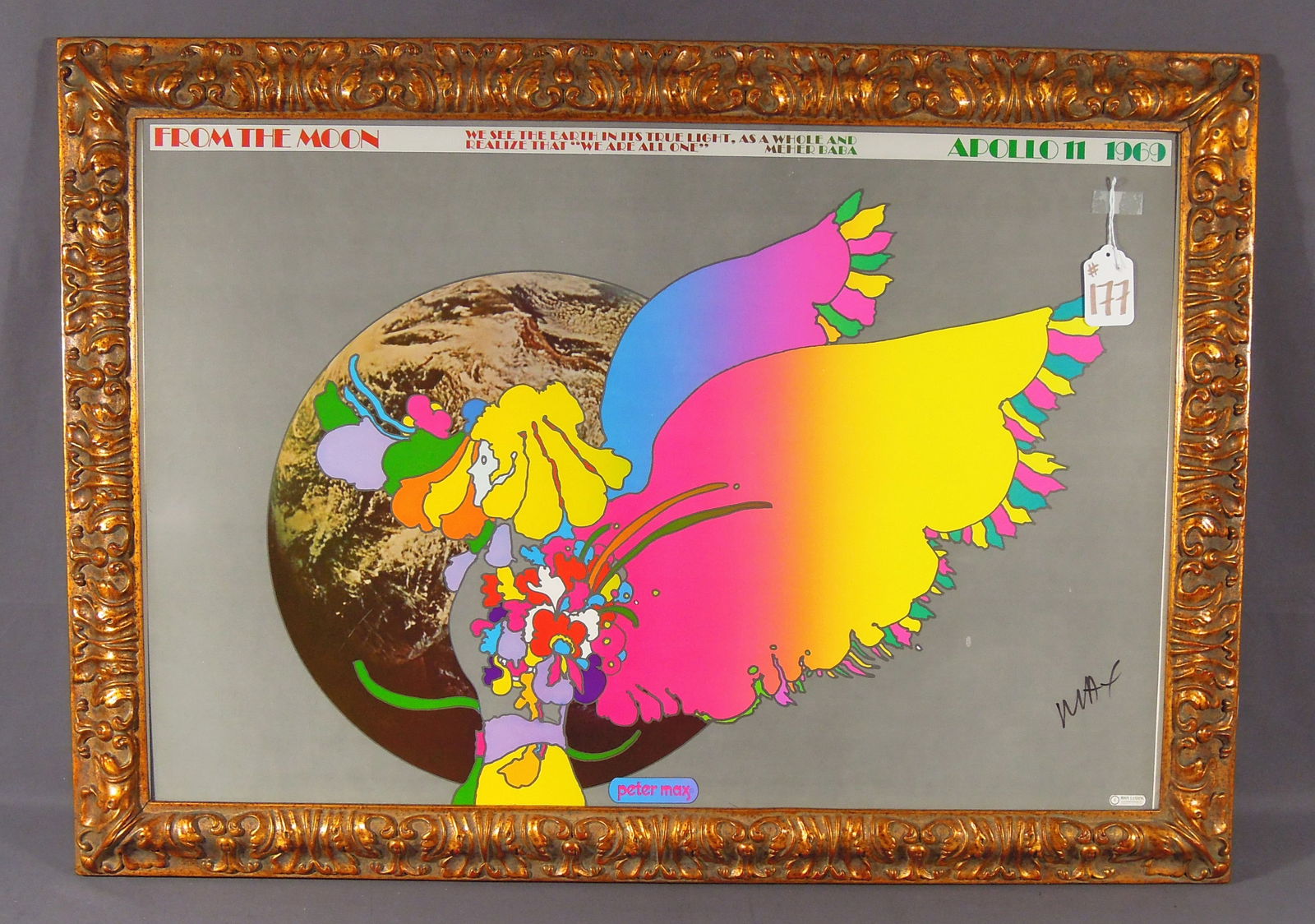 PETER MAX (1937-    ) GERMAN (1 of 3)