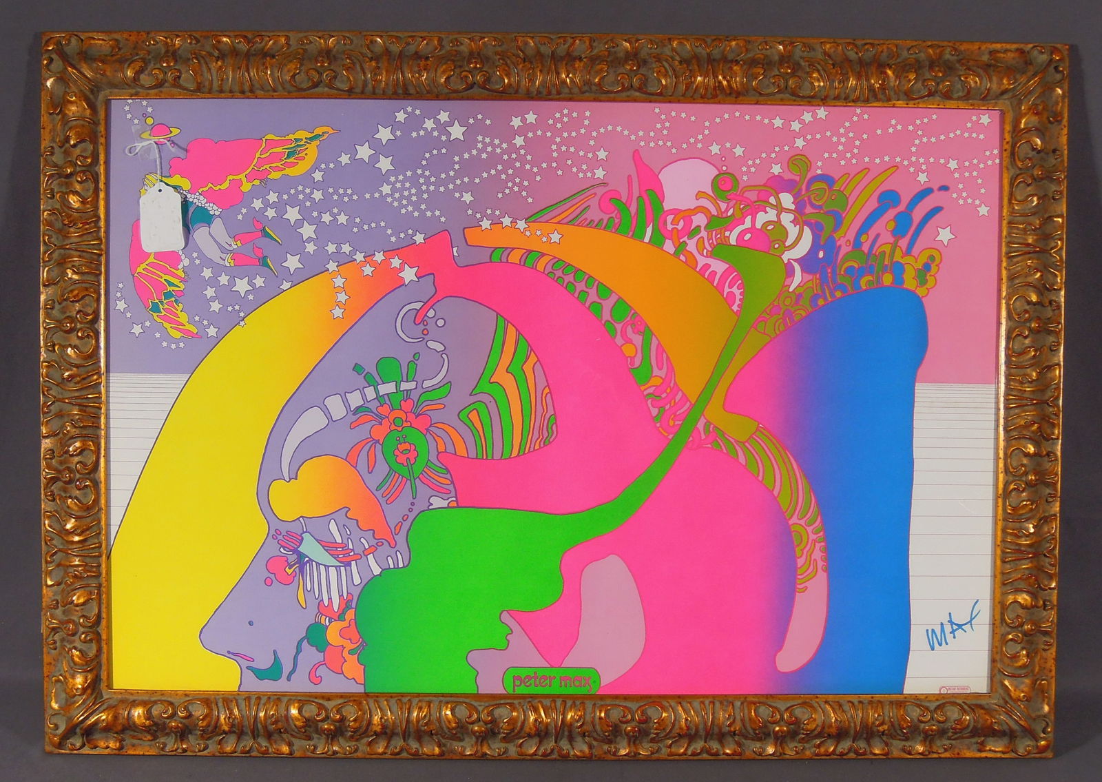 PETER MAX (1937-    ) GERMAN (1 of 3)