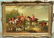 125: LARGE OIL ON CANVAS: HUNT SCENE - 2