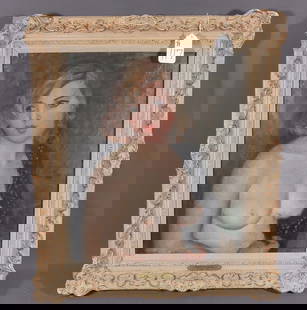 ANDRE HAMBOURG (1909-1999) FRENCH: Original oil on coanvas of nude. Hand signed lower right. Original frame. Overall 29" x 24 1/2".