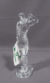 WATERFORD CRYSTAL LADY GOLFER