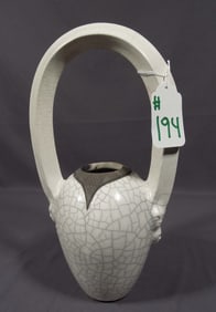 ART DECO STYLE POTTERY VASE