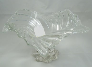 FREE FORM CRYSTAL BOWL