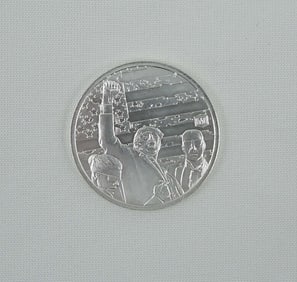 TRUMP .999 SILVER TROY OUNCE BULLION