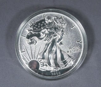 COMMEMORATIVE HALF POUND SILVER PLATED AMERICAN EAGLE