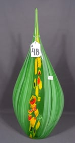 BEAUTIFUL LARGE HAND BLOWN MURANO ART GLASS VASE