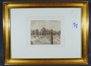 CAMILLE PISSARRO (1830-1903) FRENCH & LITHOGRAPHER GEORGE WILLIAM THORNLEY