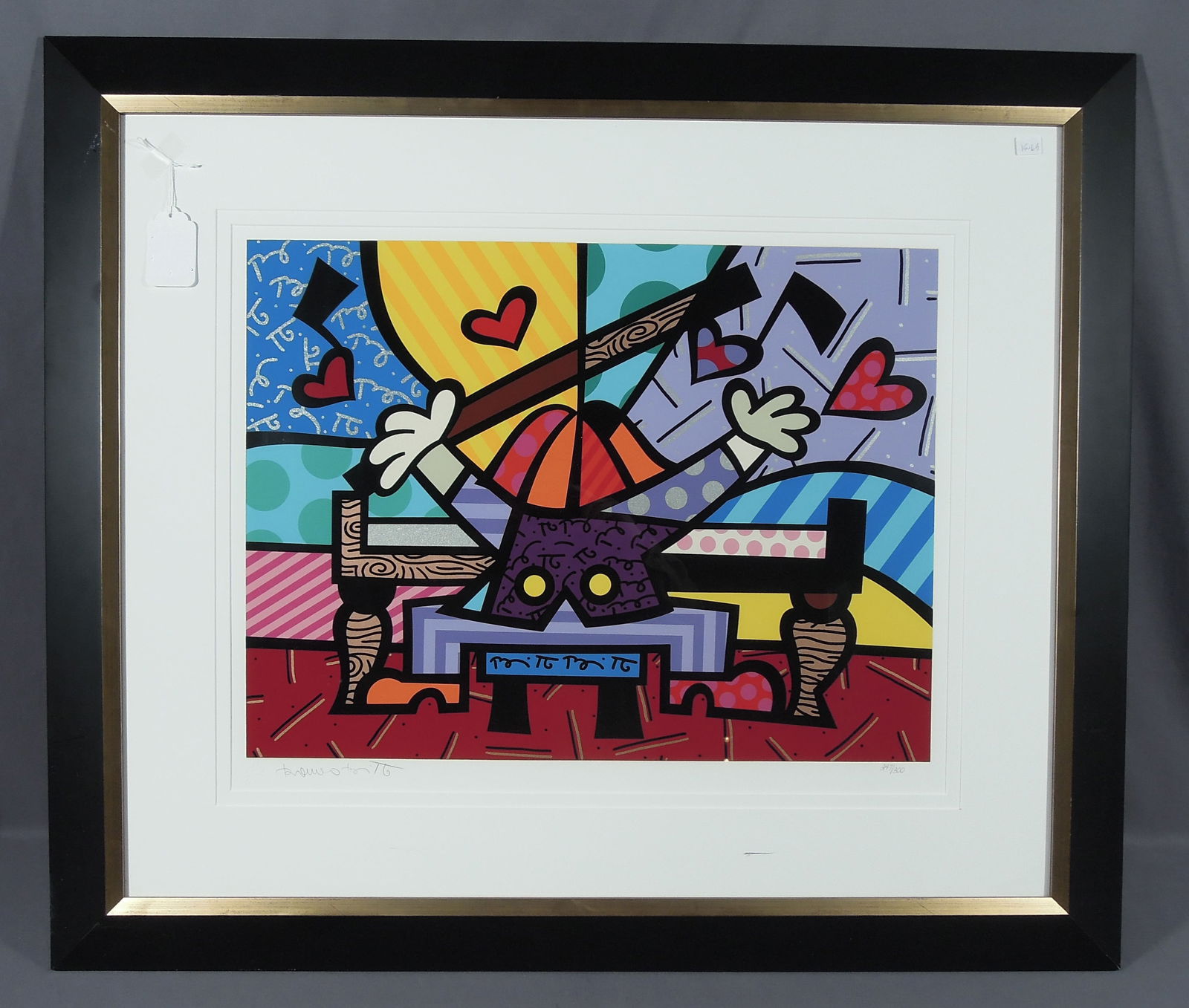 ROMERO BRITTO (1963-    ) BRAZILIAN (1 of 4)