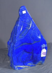 FABULOUS POLISHED LAPIS FREE FORM SCULPTURE