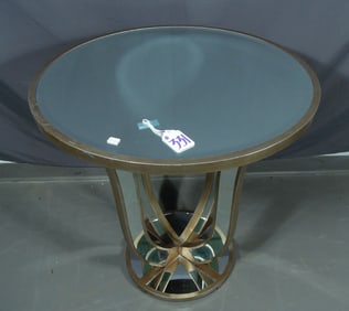 MODERN ROUND OCCASSIONAL TABLE