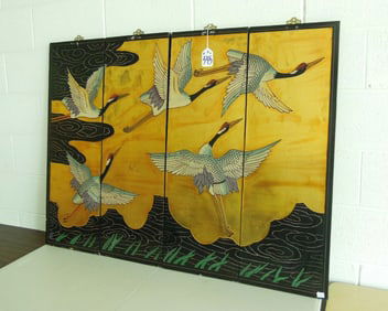 FOUR PANEL WALL SCREEN