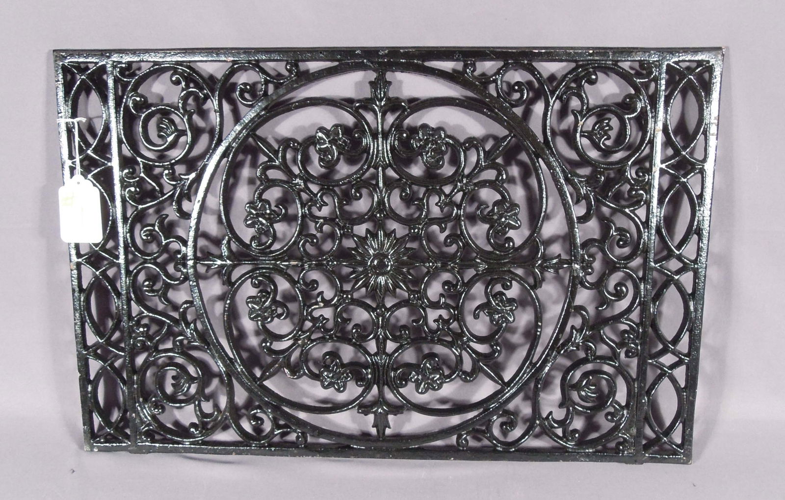 HEAVY VINTAGE CAST IRON DOOR MAT