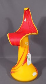 ZAREH BAIJAN RUSSIAN HAND BLOWN ART GLASS VASE