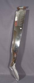RARE VINTAGE STOCKING MANUFACTURING LEG FORM