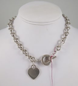LADIES TIFFANY & CO. STERLING SILVER NECKLACE