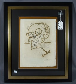 SALVADOR DALI (1904-1989) SPANISH