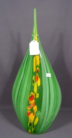 BEAUTIFUL LARGE HAND BLOWN MURANO ART GLASS VASE