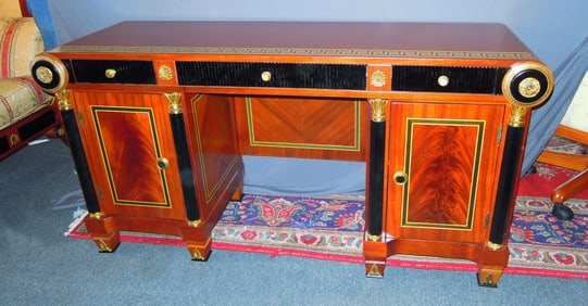 FINE ITALIAN VERSACE STYLE CONSOLE TABLE