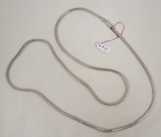 DESIGNER JOHN HARDY LONG STERLING SILVER NECKLACE