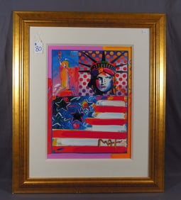 PETER MAX (1937-    ) GERMAN
