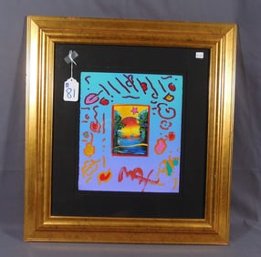 PETER MAX (1937-    ) GERMAN