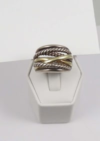 DESIGNER DAVID YURMAN UNISEX RING "LABYRINTH"