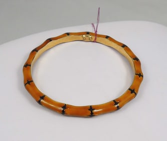 VINTAGE KENNETH J. LANE ENAMEL BRACELET