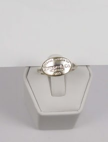 DESIGNER TIFFANY & CO. STERLING SILVER RING