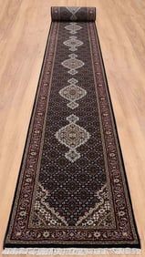 FINE HAND KNOTTED MAHI TABRIZ RUNNER