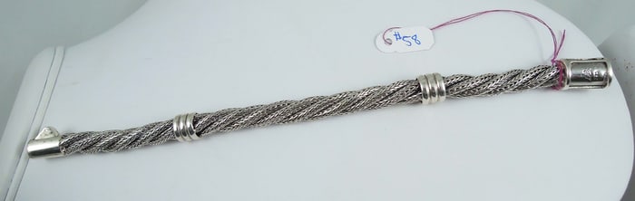 FINE JOHN HARDY STYLE STERLING SILVER BRACELET