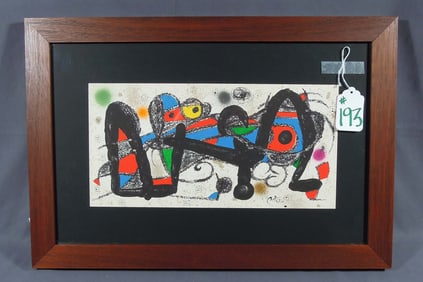 JOAN MIRO (1893-1983) SPANISH