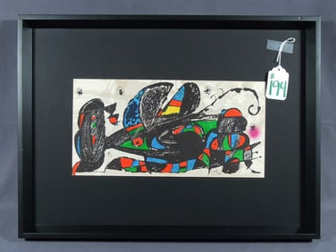 JOAN MIRO (1893-1983) SPANISH