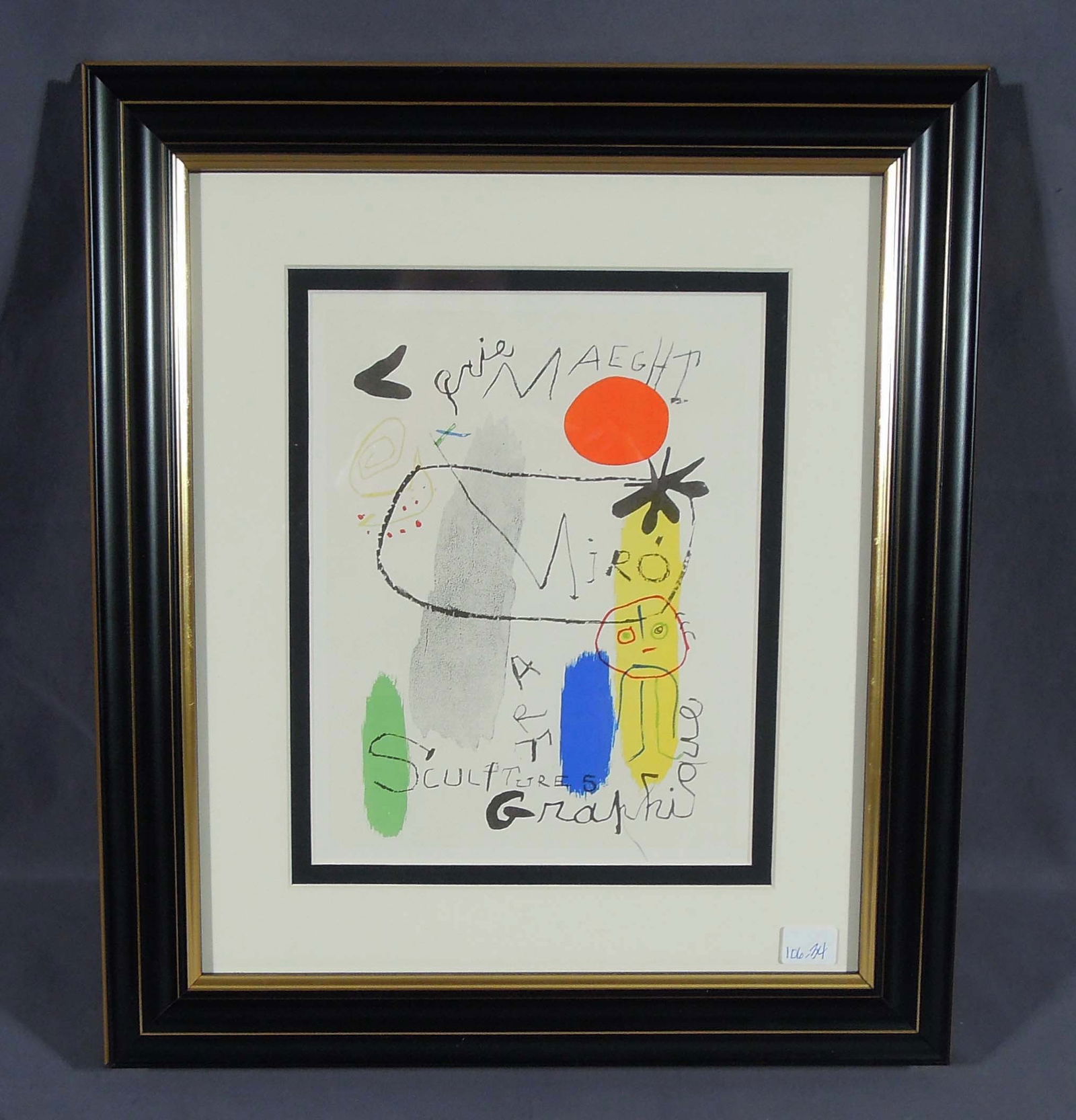 JOAN MIRO (1893-1983) SPANISH (1 of 2)