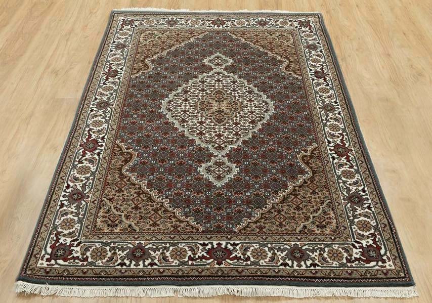 FINE HAND KNOTTED MAHI TABRIZ AREA RUG (1 of 2)