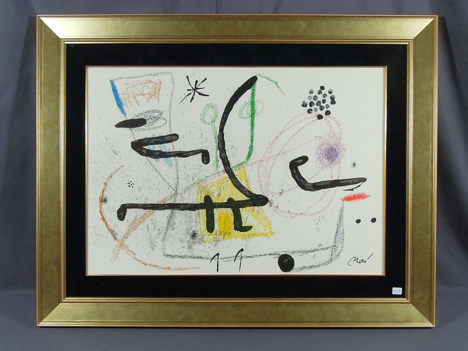 JOAN MIRO (1893-1983) SPANISH (1 of 3)
