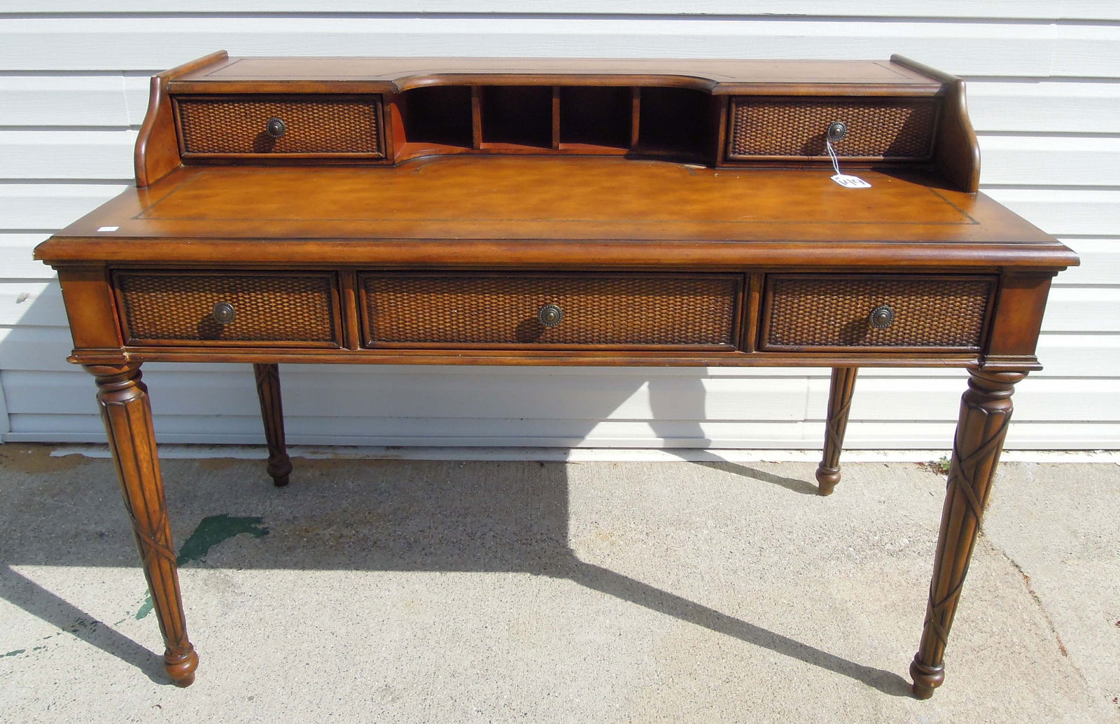 MID-CENTURY MODERN TOMMY BAHAMA STYLE WRITING DESK (1 of 1)