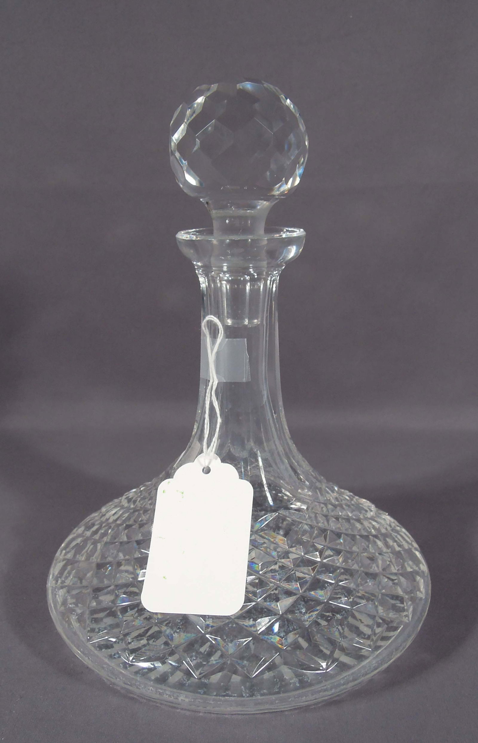 WATERFORD CRYSTAL SHIP'S DECANTER "LANA" PATTERN (1 of 1)