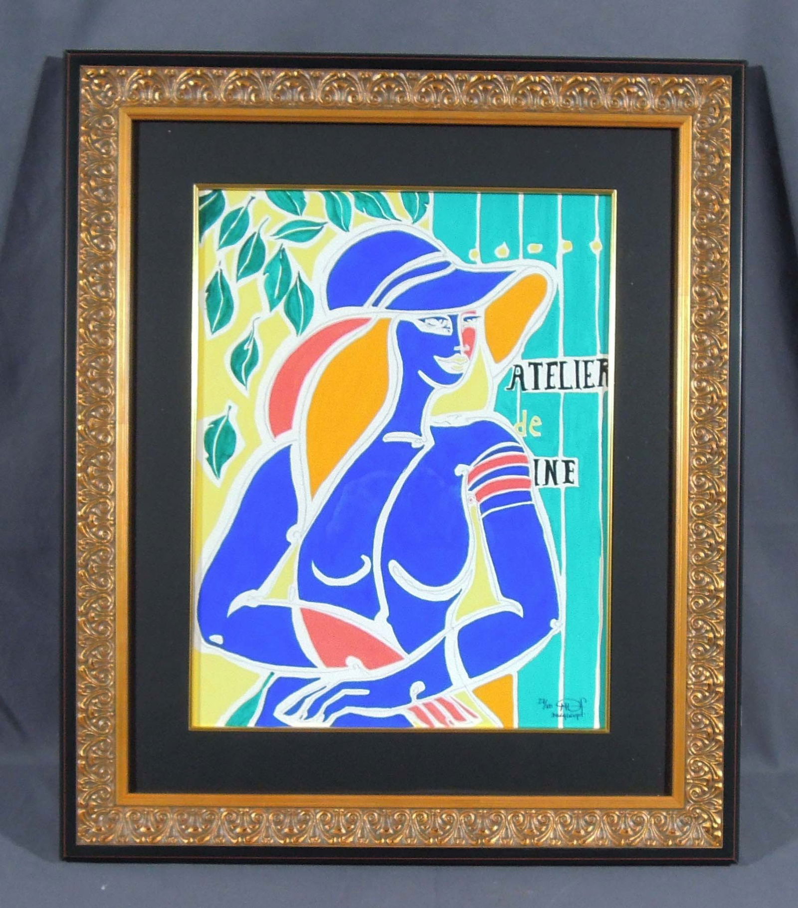 MARTINE DELALEUF (1948- ) FRENCH (1 of 3)