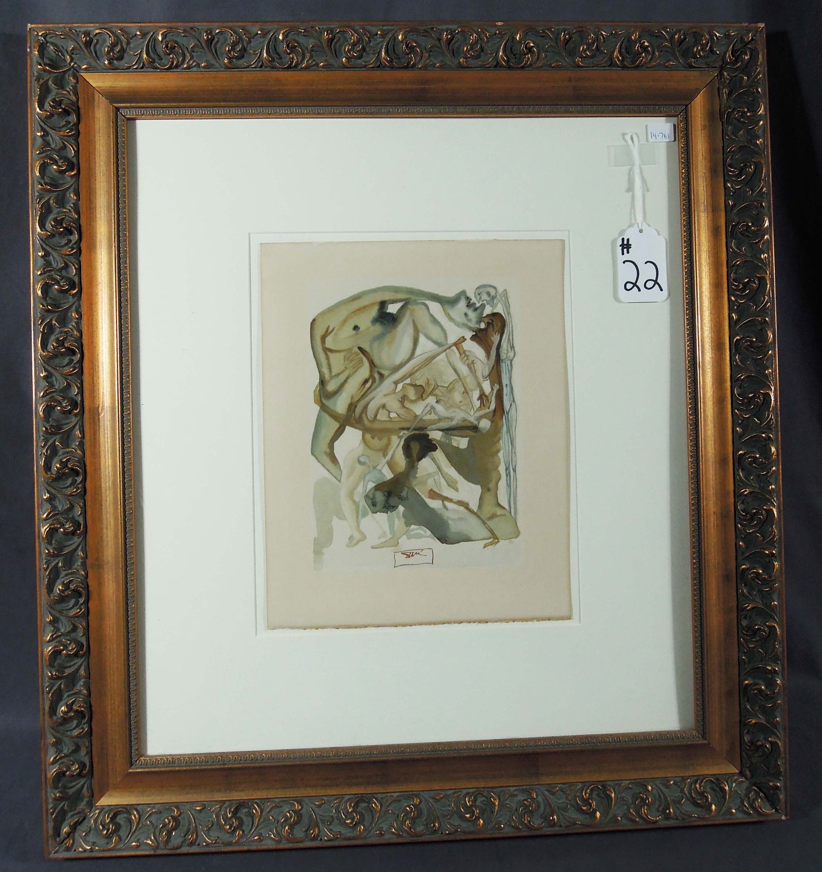 SALVADOR DALI (1904-1989) SPANISH (1 of 3)