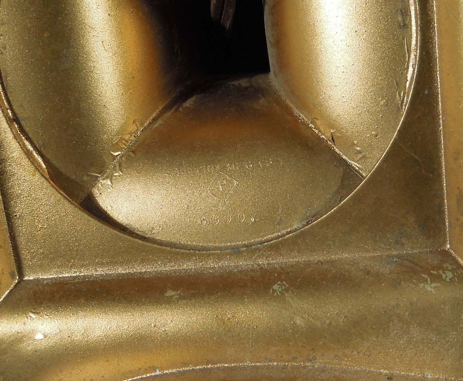 VINTAGE REVERSE PAINTED PAIRPOINT TABLE LAMP - 4