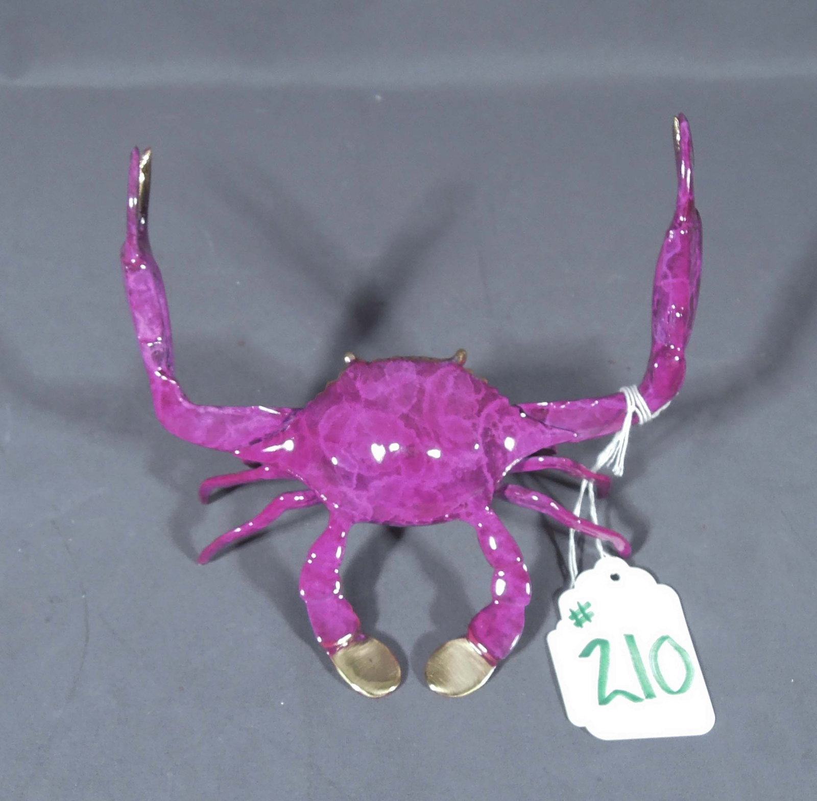 BRONZE SCULPTURE OF STANDING CRAB (1 of 1)