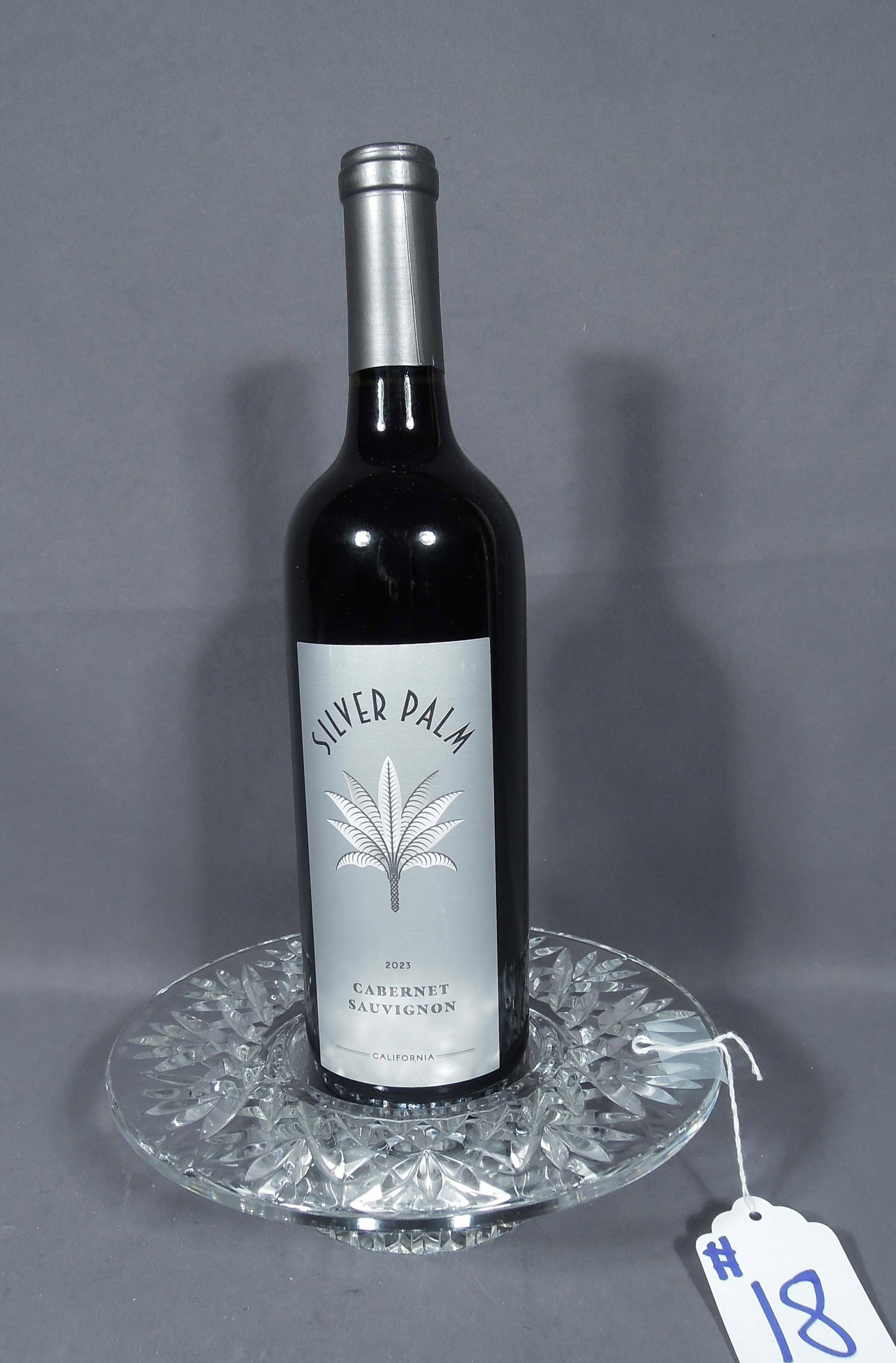 HAND SIGNED WATERFORD CRYSTAL WINE HOLDER (1 of 3)
