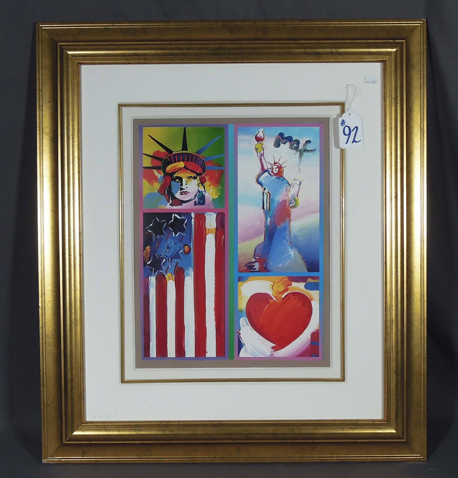 PETER MAX (1937- ) GERMAN (1 of 3)