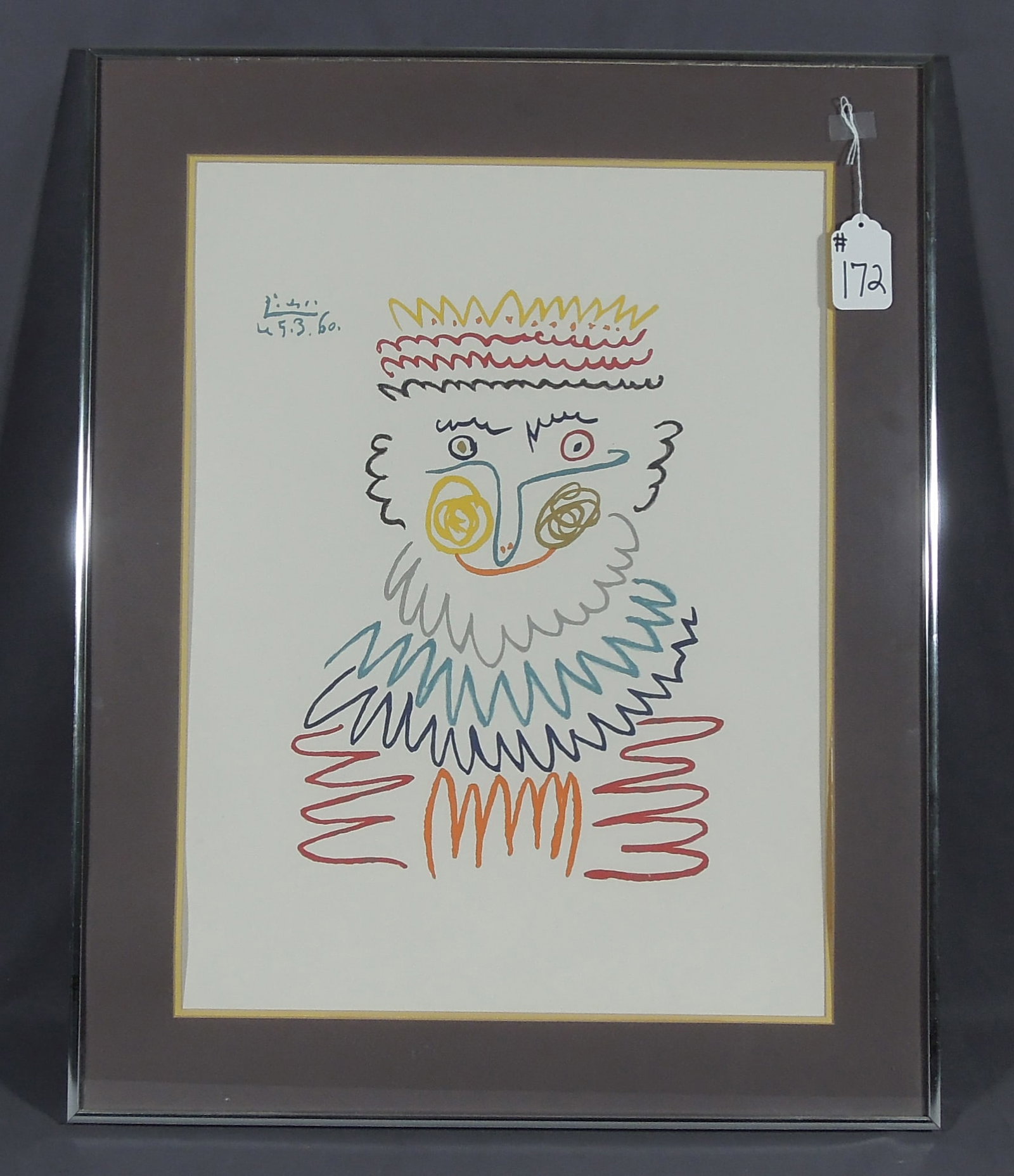 PABLO PICASSO (1881-1973) SPANISH (AFTER) (1 of 2)