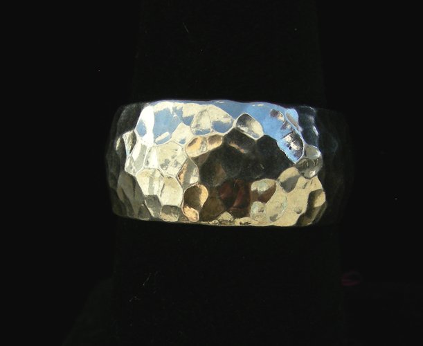 DESIGNER SILPADA HAMMERED STERLING SILVER RING (1 of 1)