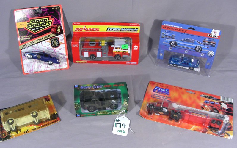SIX MISC. DIE CAST VEHICLES (1 of 1)