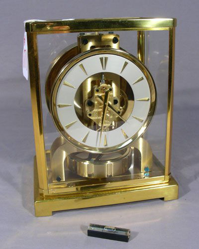 RARE VINTAGE LE-COULTRE' ATMOS PERPETUAL MOTION CLOCK (1 of 3)