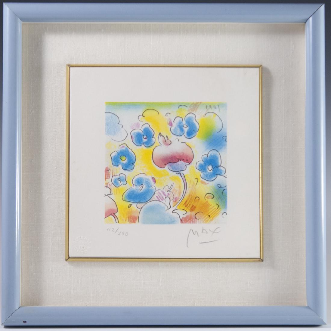 Peter Max(American b. 1937) Lithograph (1 of 5)